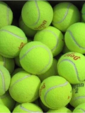 30 Used Tennis Balls - great condition for practice, dogs, pets, crafts